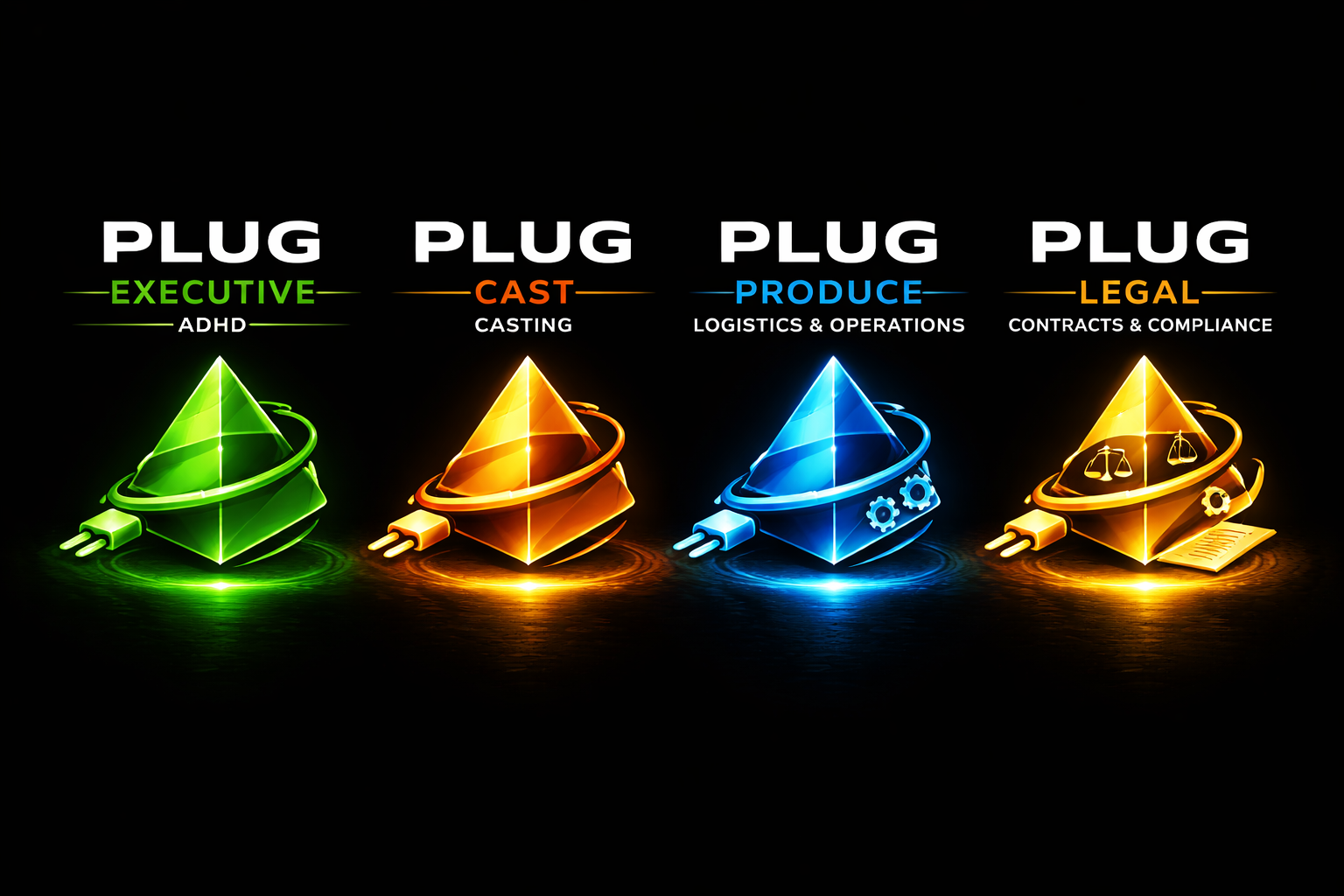 PLUG Executive, Cast, Produce, Legal